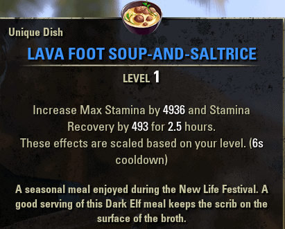 The Lava Foot Soup-and-Saltrice